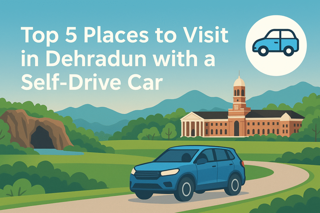 Top 5 Places to Visit in Dehradun with a Self-Drive Car