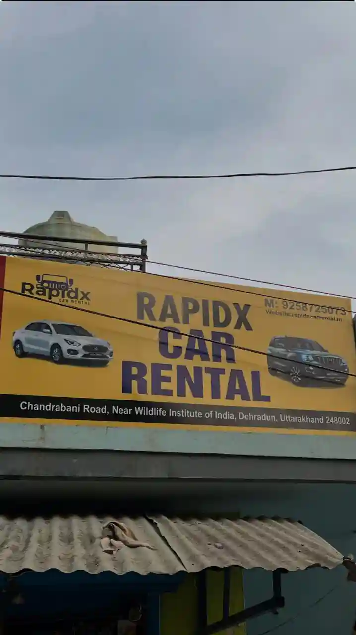 Rapidx Car Rental Dehradun Banner